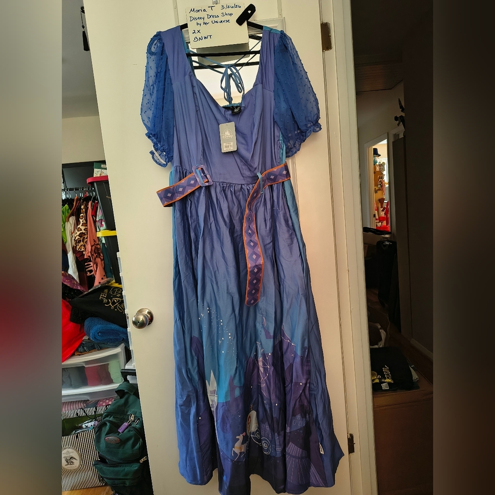 Cinderella Castle Dress for Women by Ashley Taylor for Her Universe size 2x BNWT